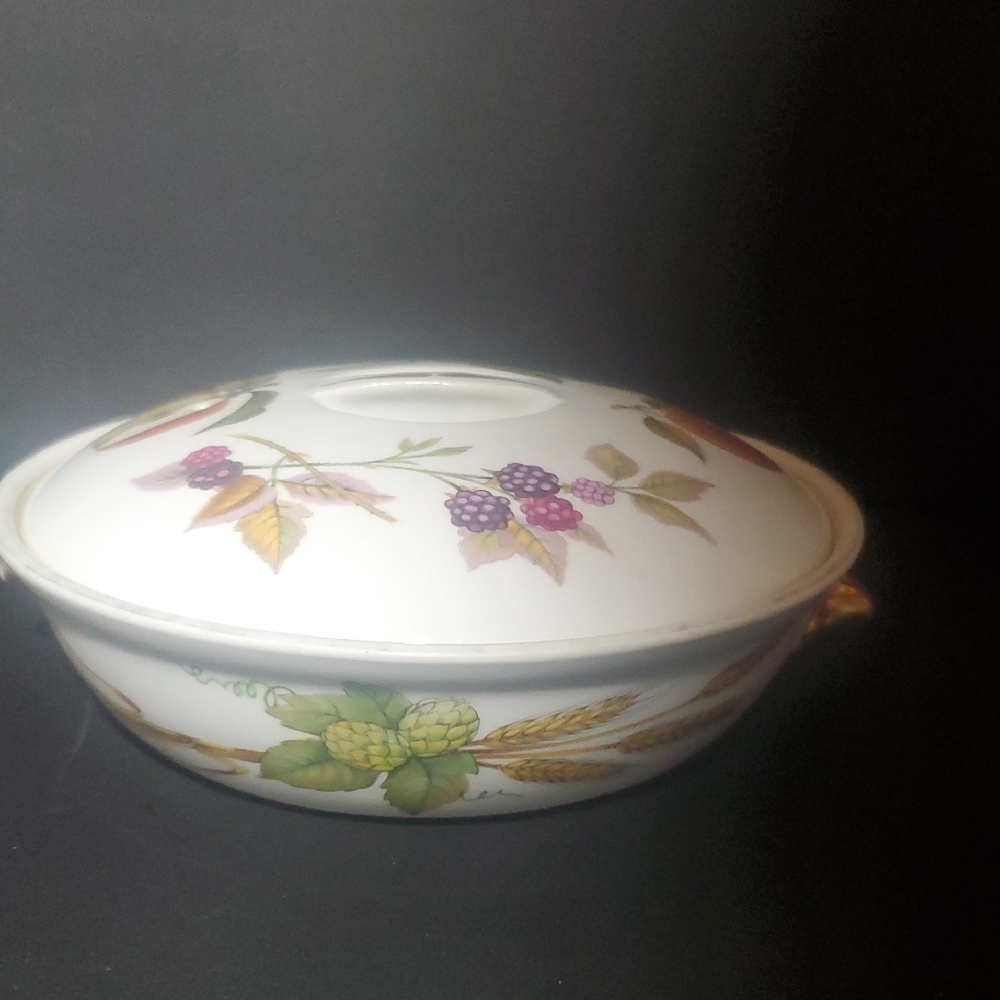 Royal Worcester Evesham Porcelain Casserole Dish